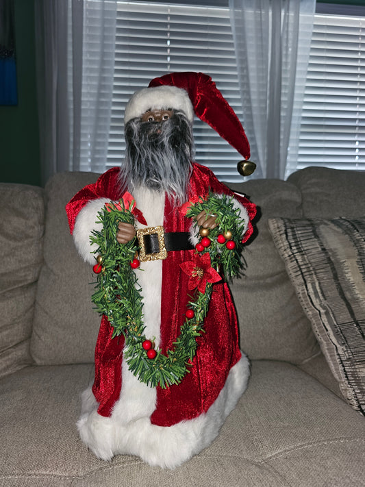 Custom Black Santa - Marjorie E