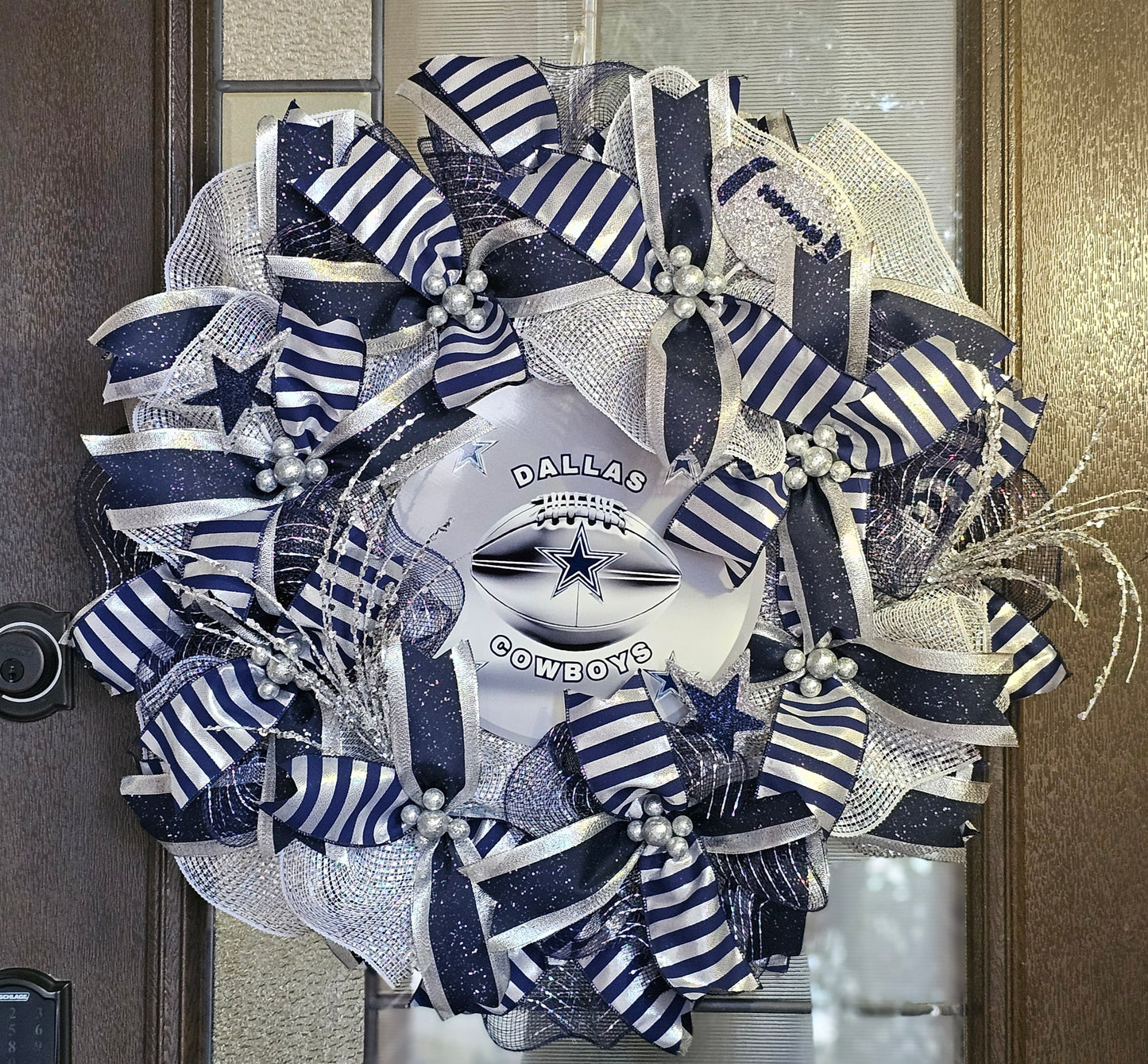 Dallas Cowboys Pancake Wreath