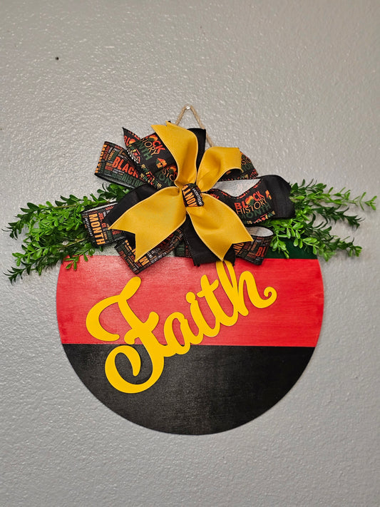 BHM Faith Door Hanger