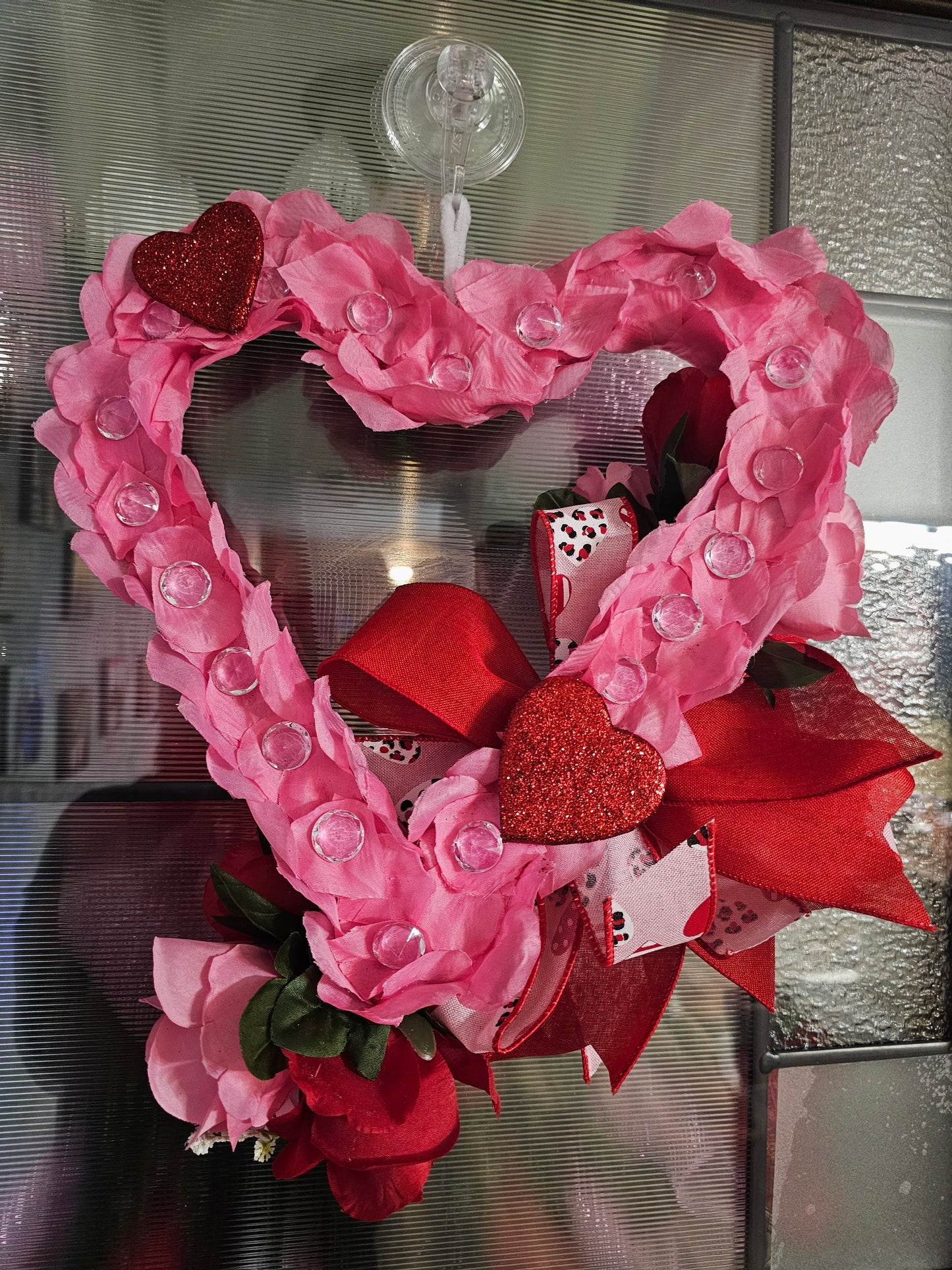 Custom 2-sided Heart Wreath